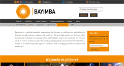 Desktop Screenshot of bayimba.org